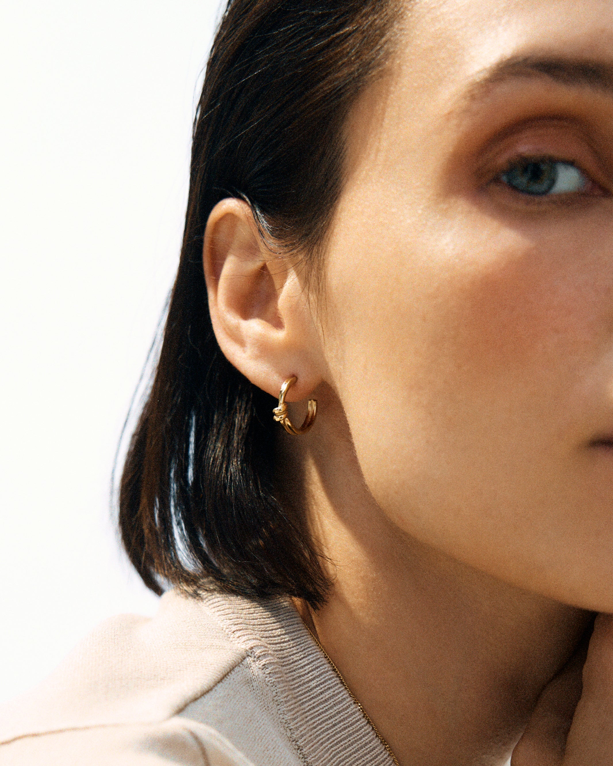 Swivel Hoops Gold Edblad NZ