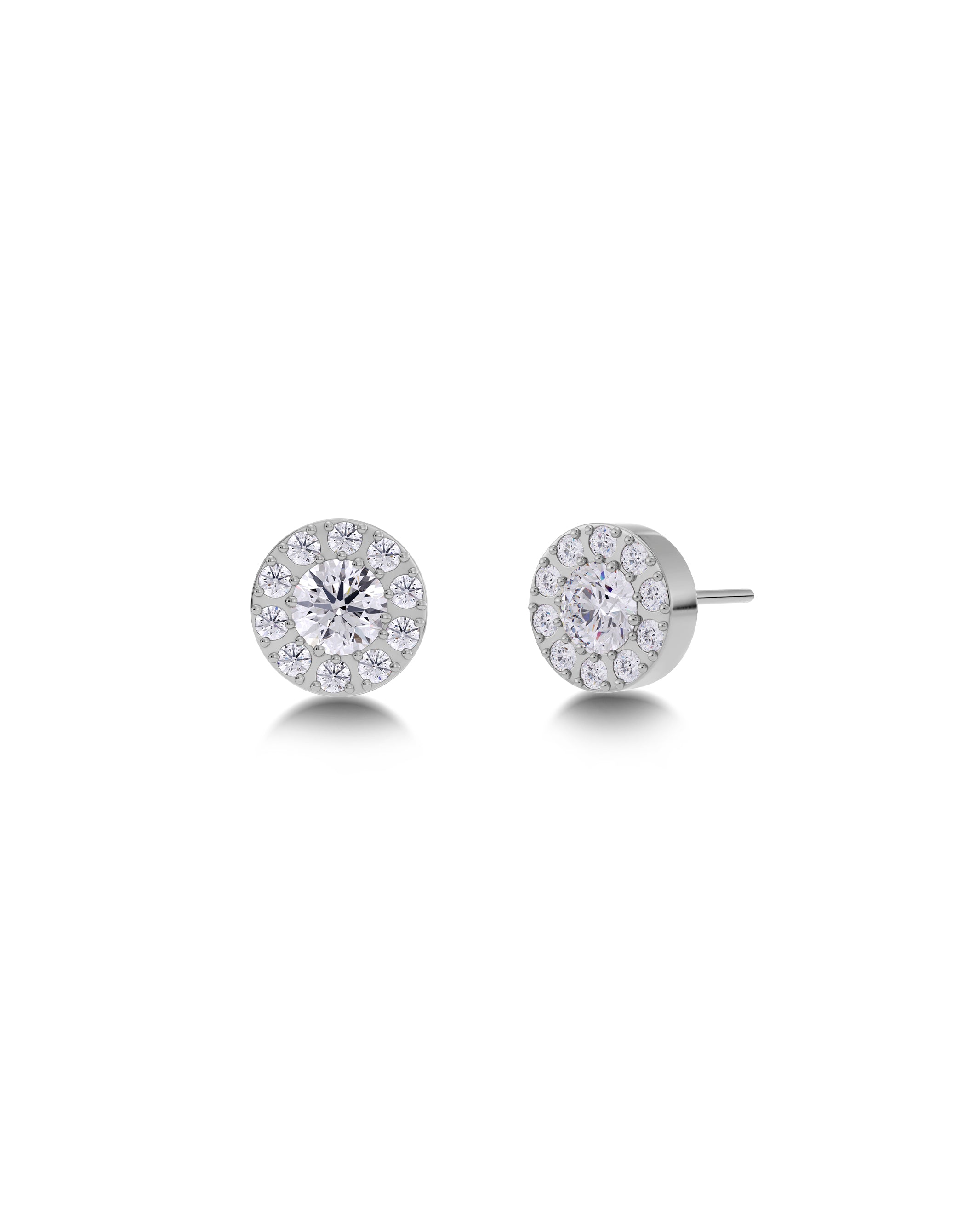 Thassos Studs Mini Silver