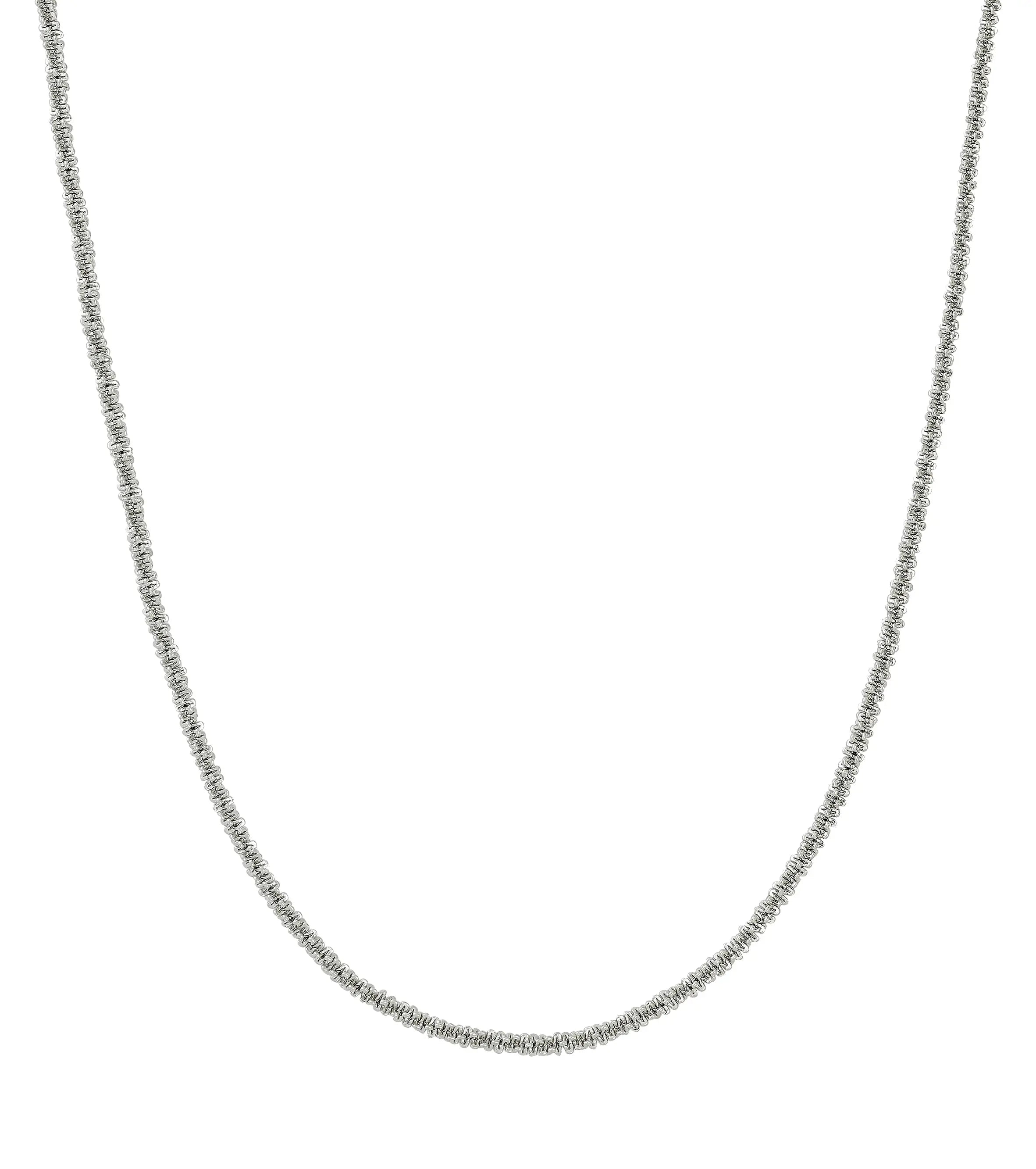 Tinsel Necklace 45 cm Silver Edblad