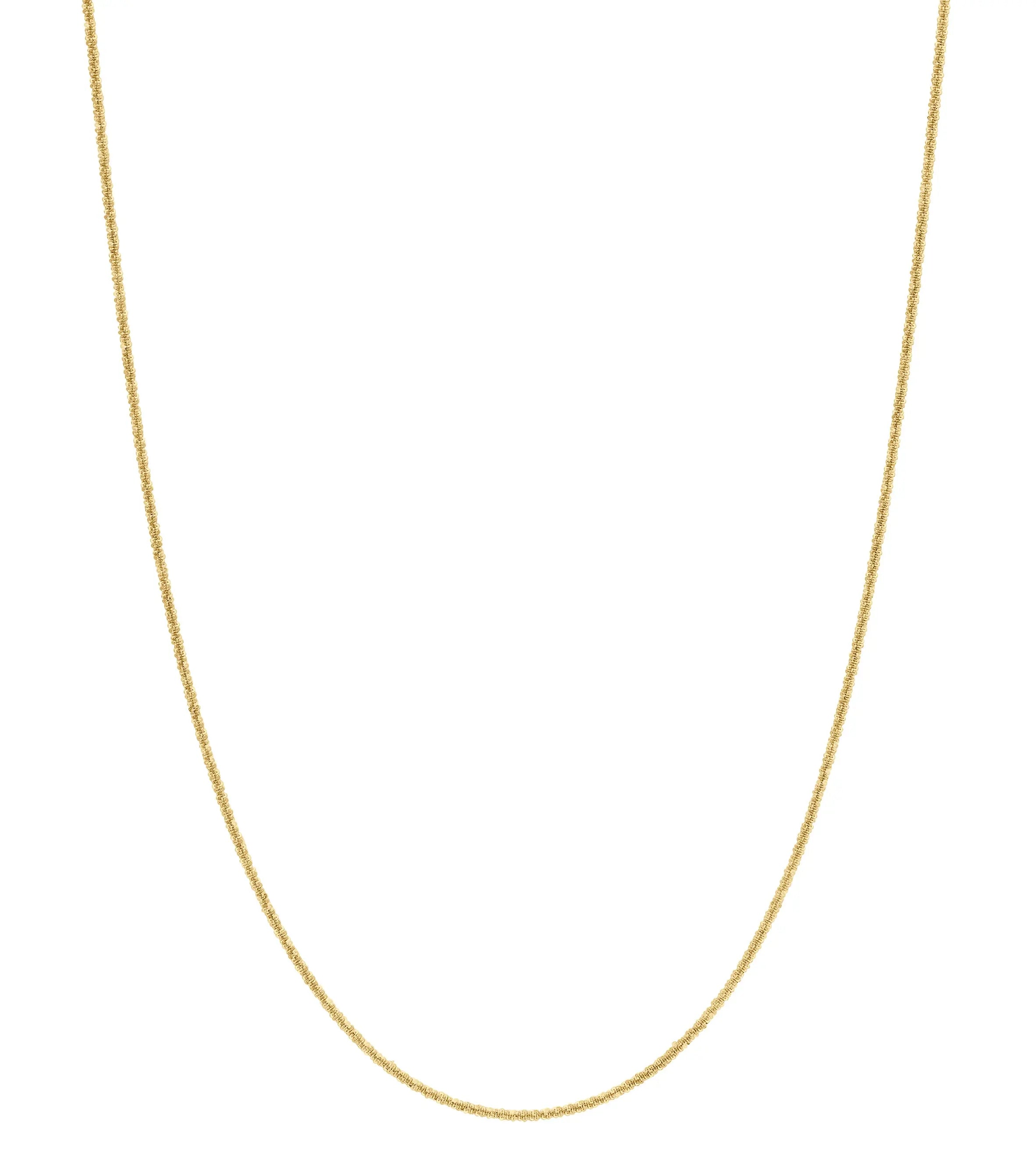Tinsel Thin Necklace Gold Edblad