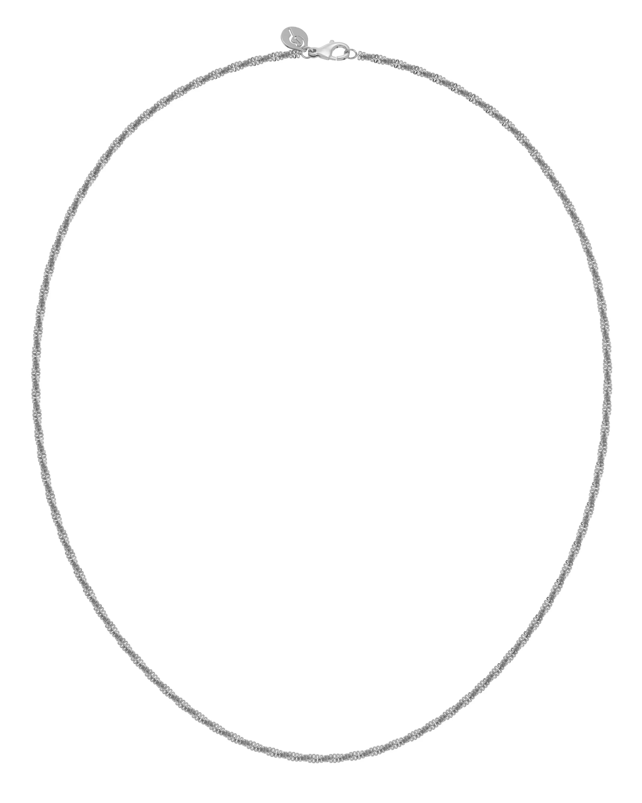 Tinsel Thin Necklace Steel Edblad