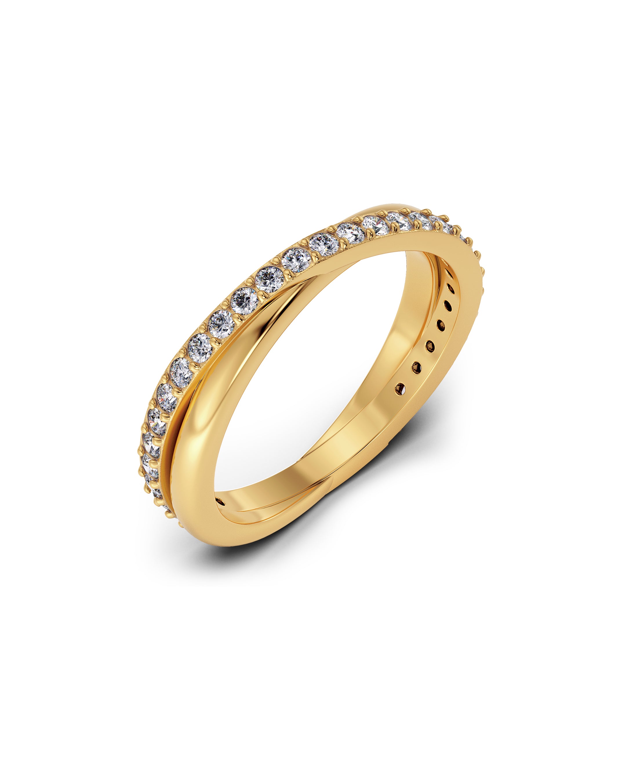 Twin Gold Ring