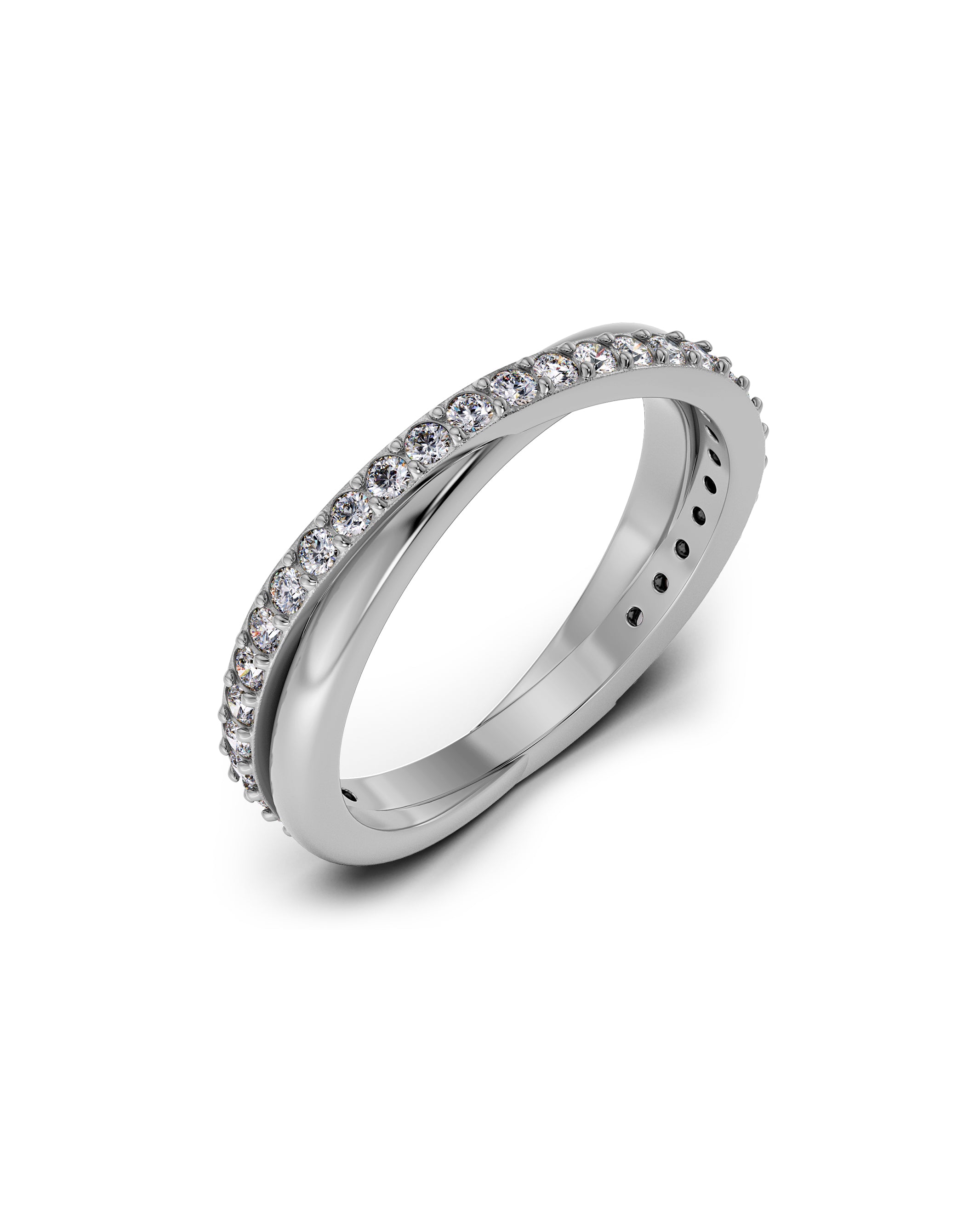 Twin Sterling Silver Ring