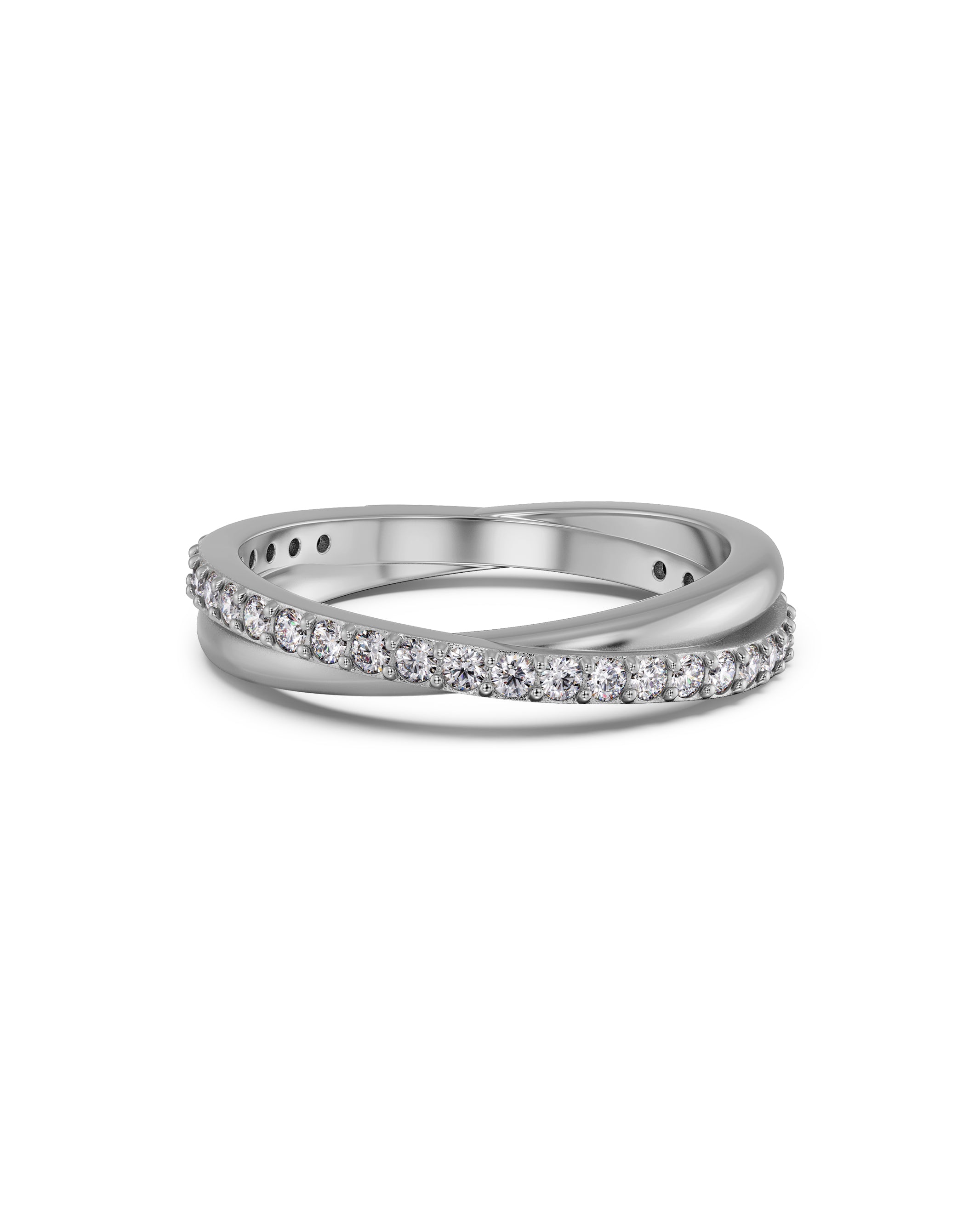 Twin Sterling Silver Ring