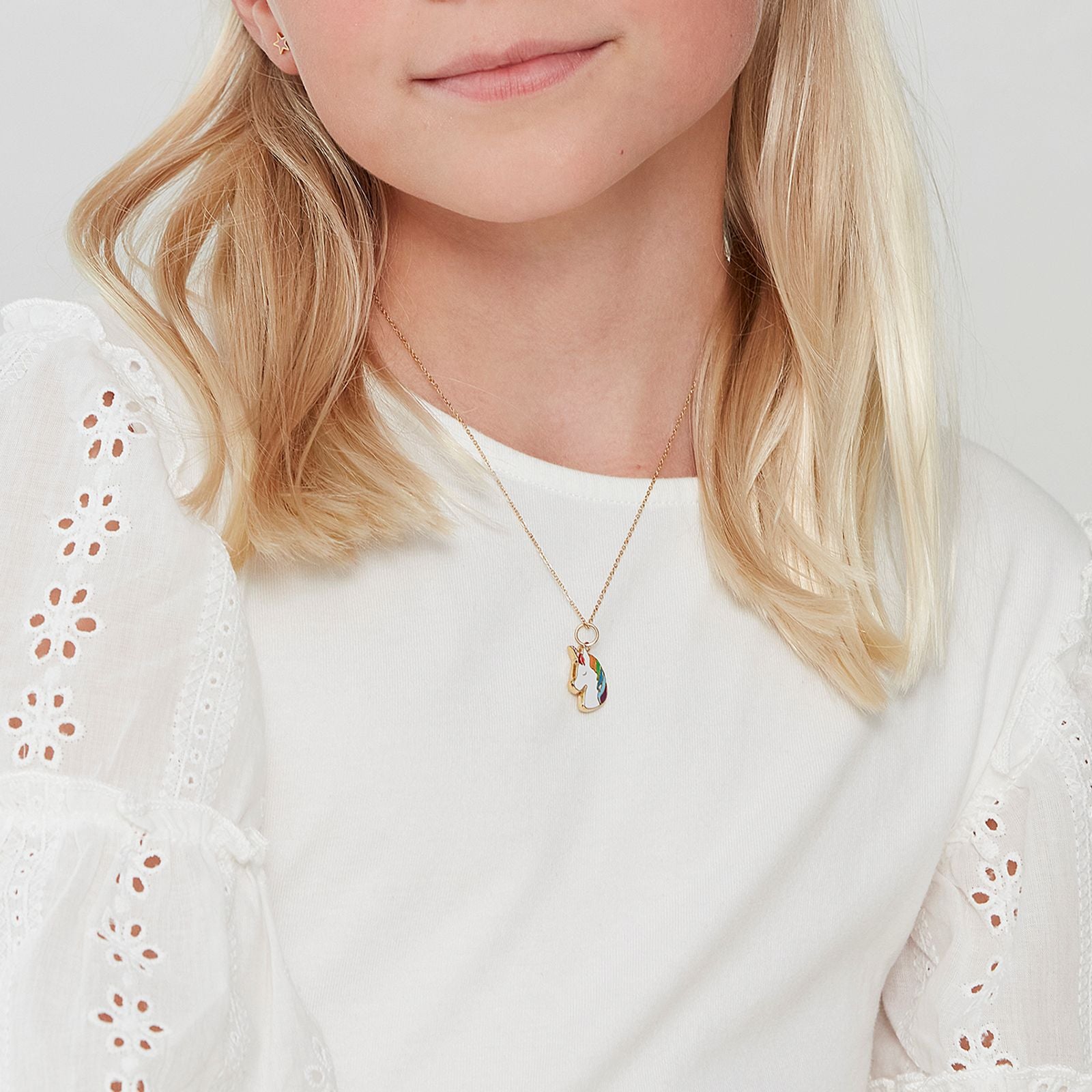 Unicorn Gold Charm