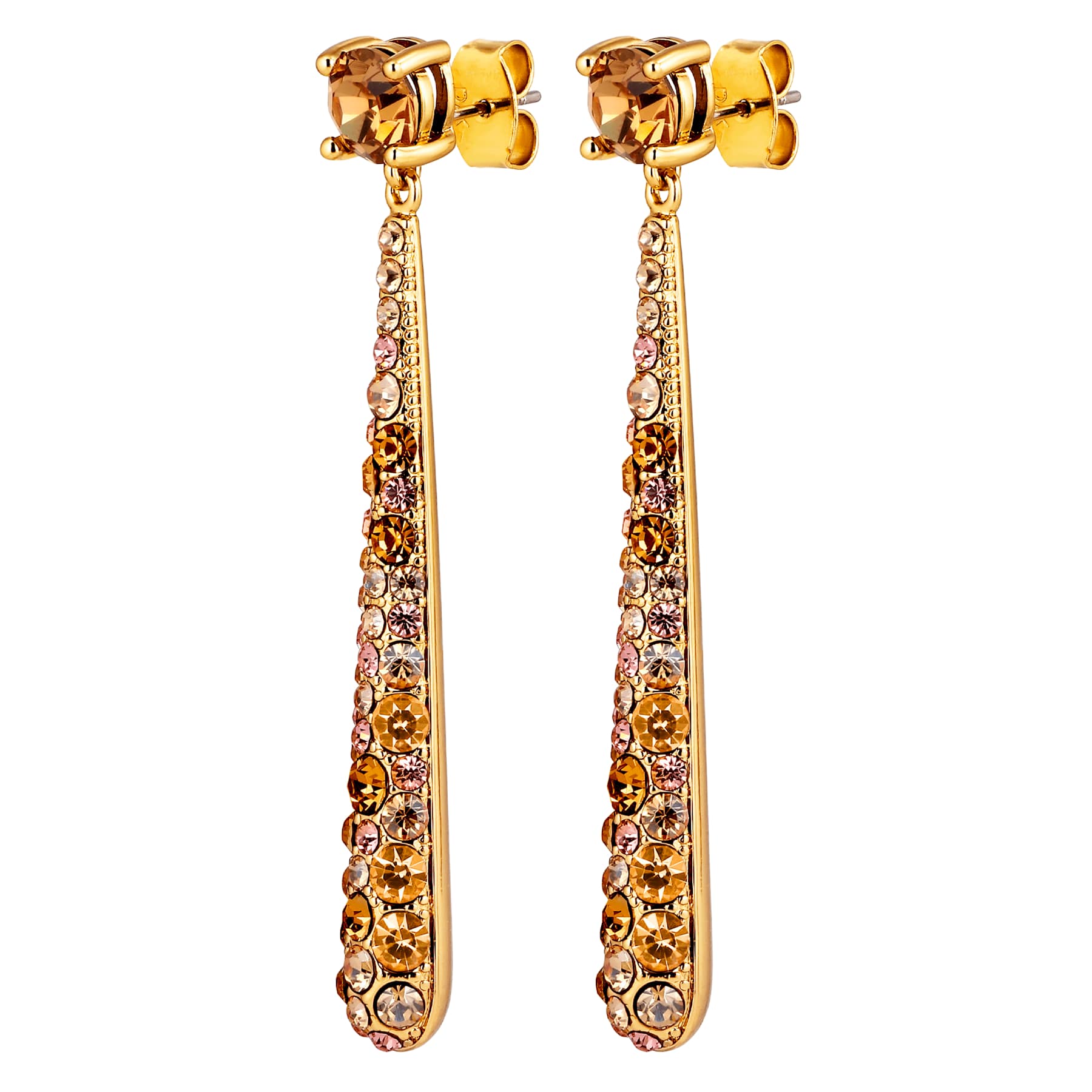 Elysia Gold Earrings - Golden