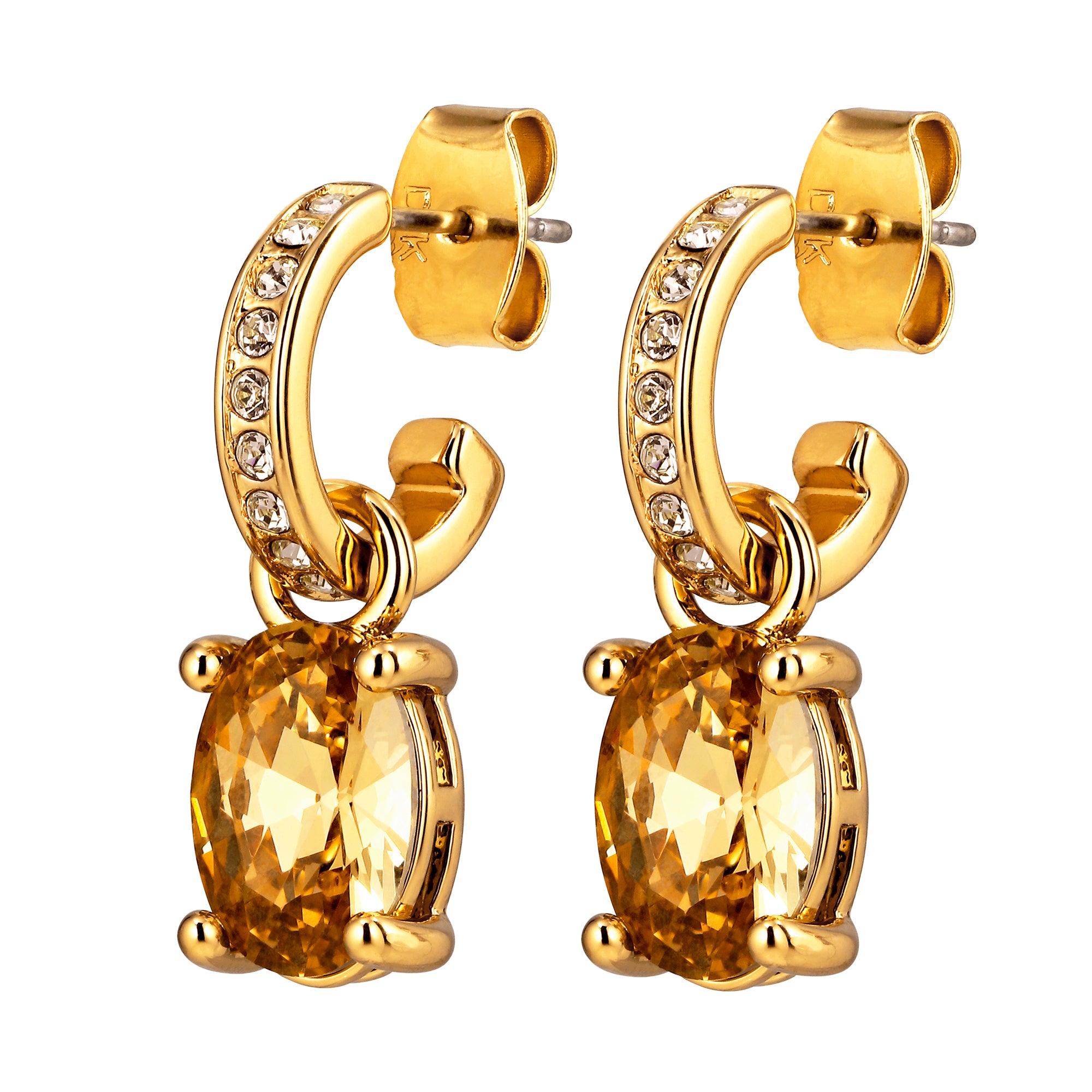 Solene Gold Stud Earrings – Golden
