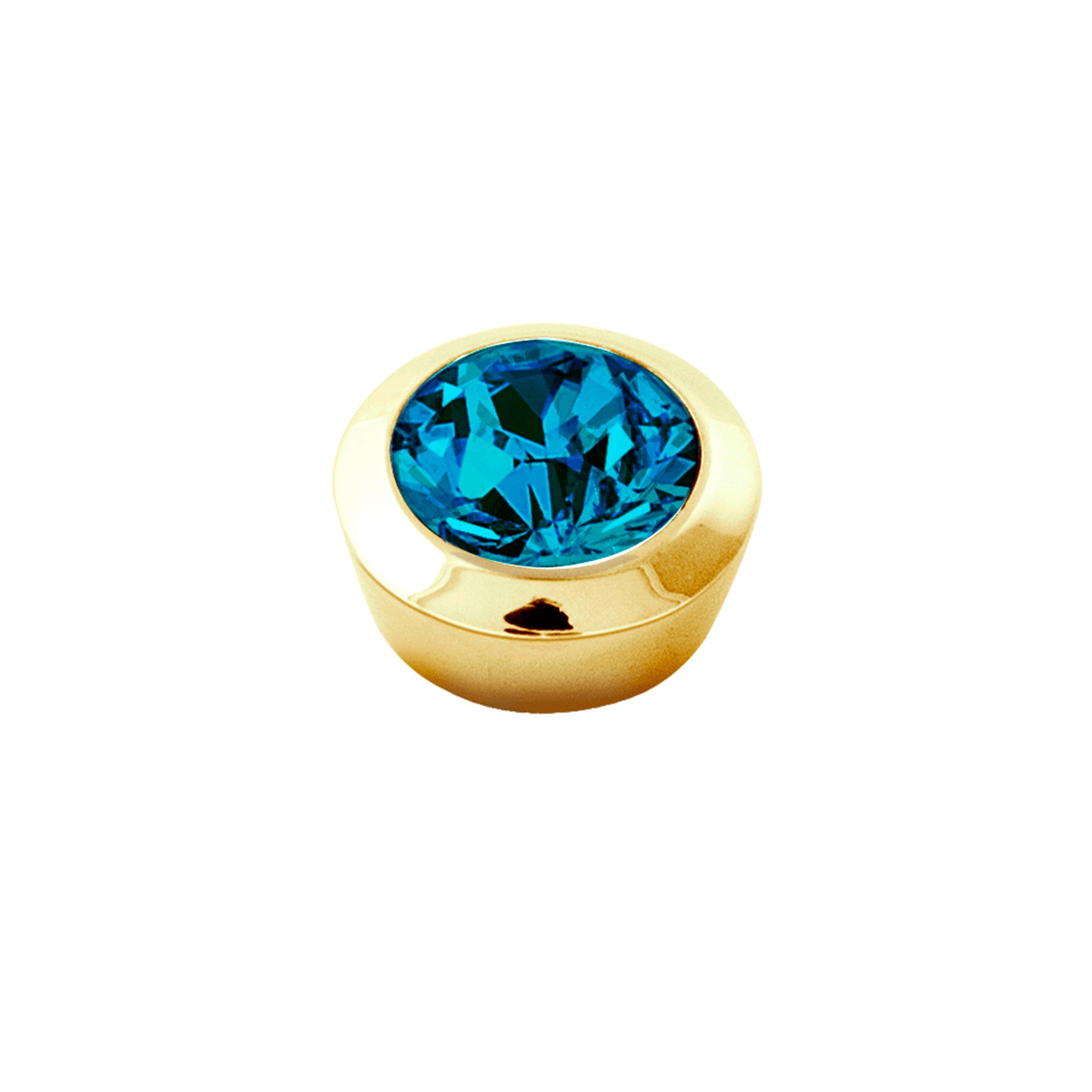 Strength Gold Ring Topper – Petrol