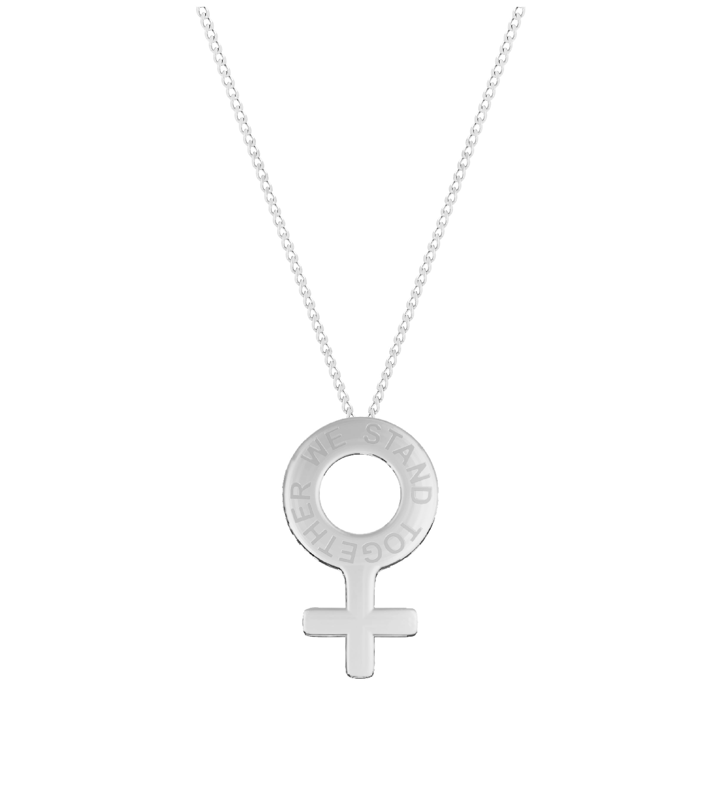 Together Silver Necklace