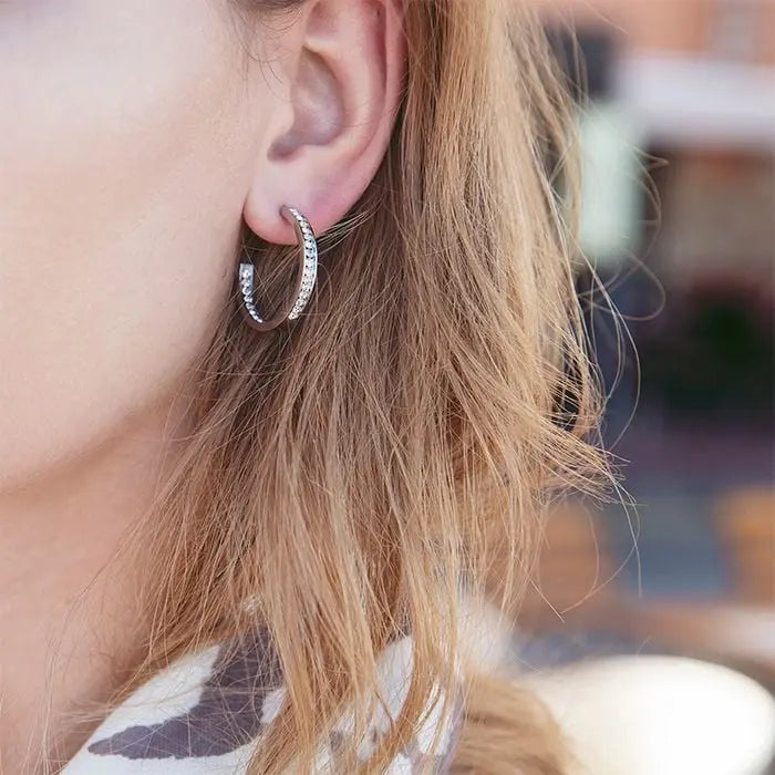 Andorra Earrings Small Steel Edblad NZ