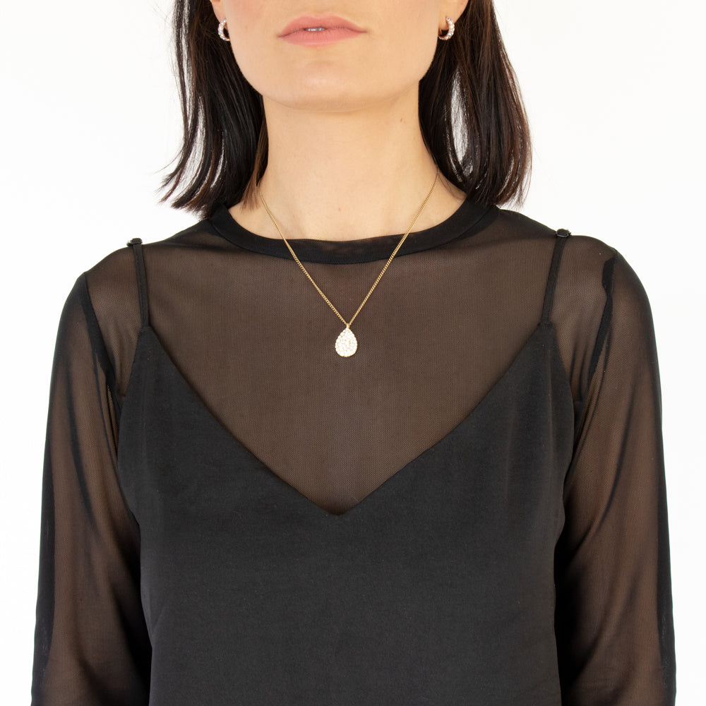 Bailey Gold Necklace, Golden