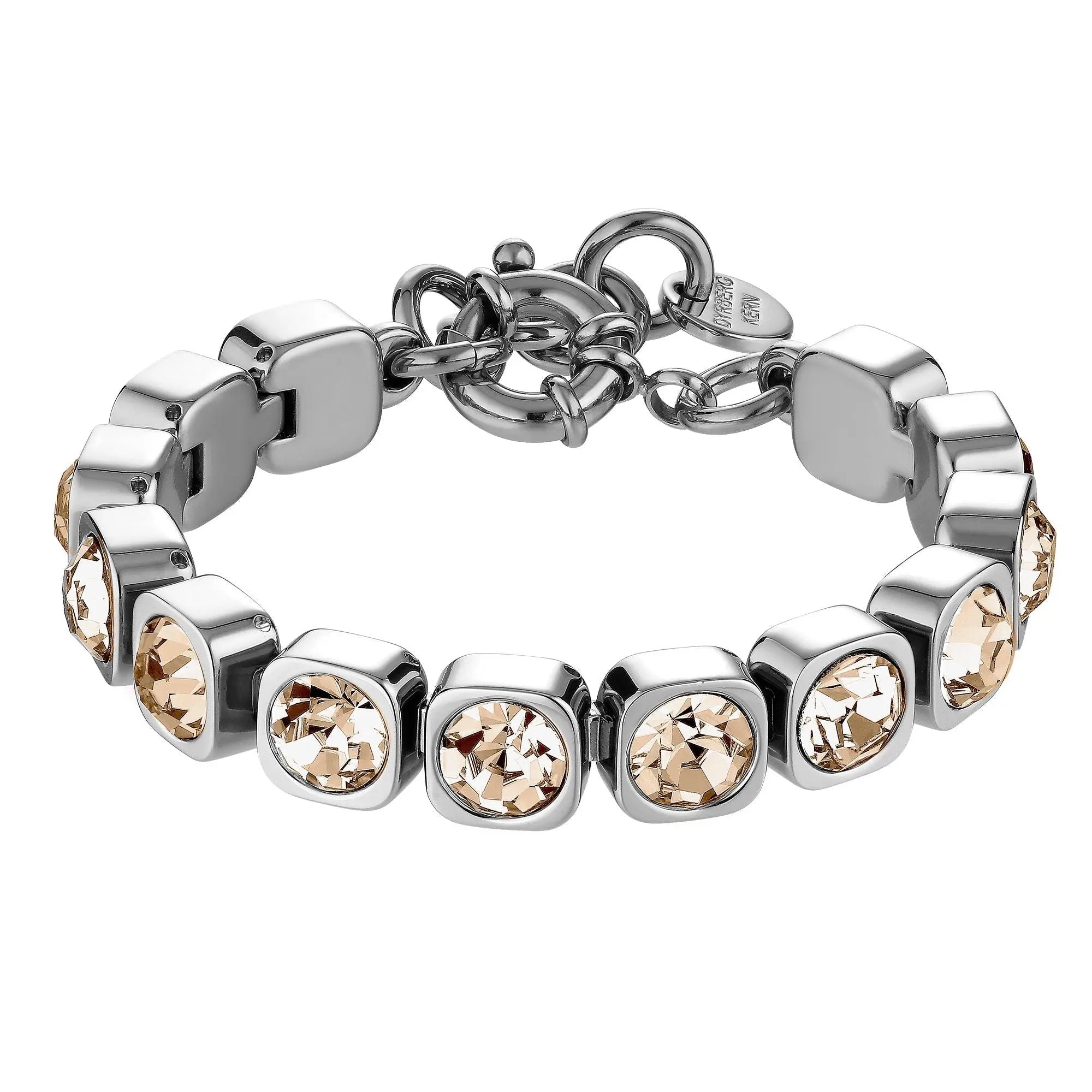 Conian Shiny Silver Bracelet - Sand - Dyrberg/Kern NZ
