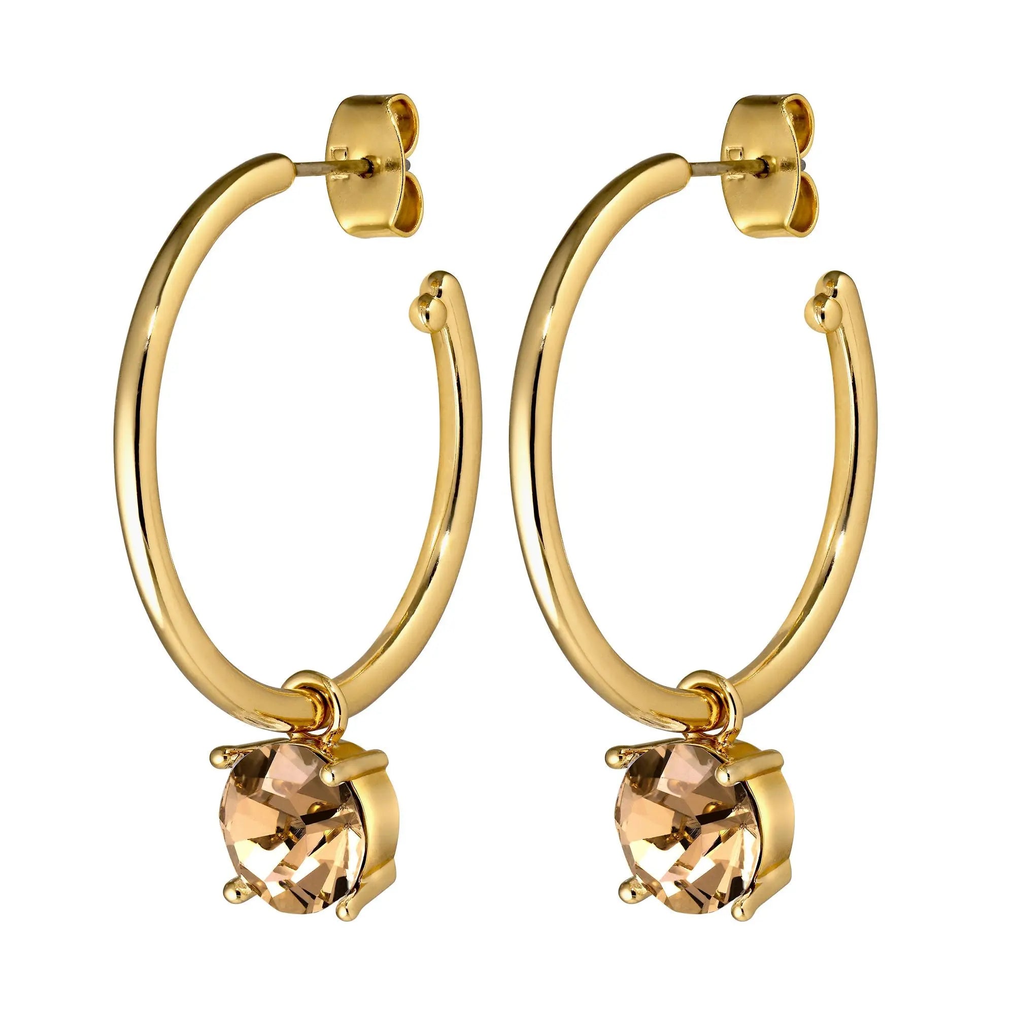 Diega Gold Earrings - Golden - Dyrberg/Kern NZ