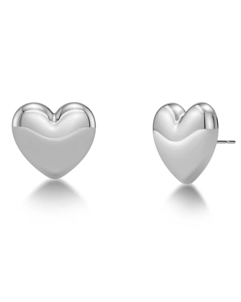 Barley Studs L Silver Edblad