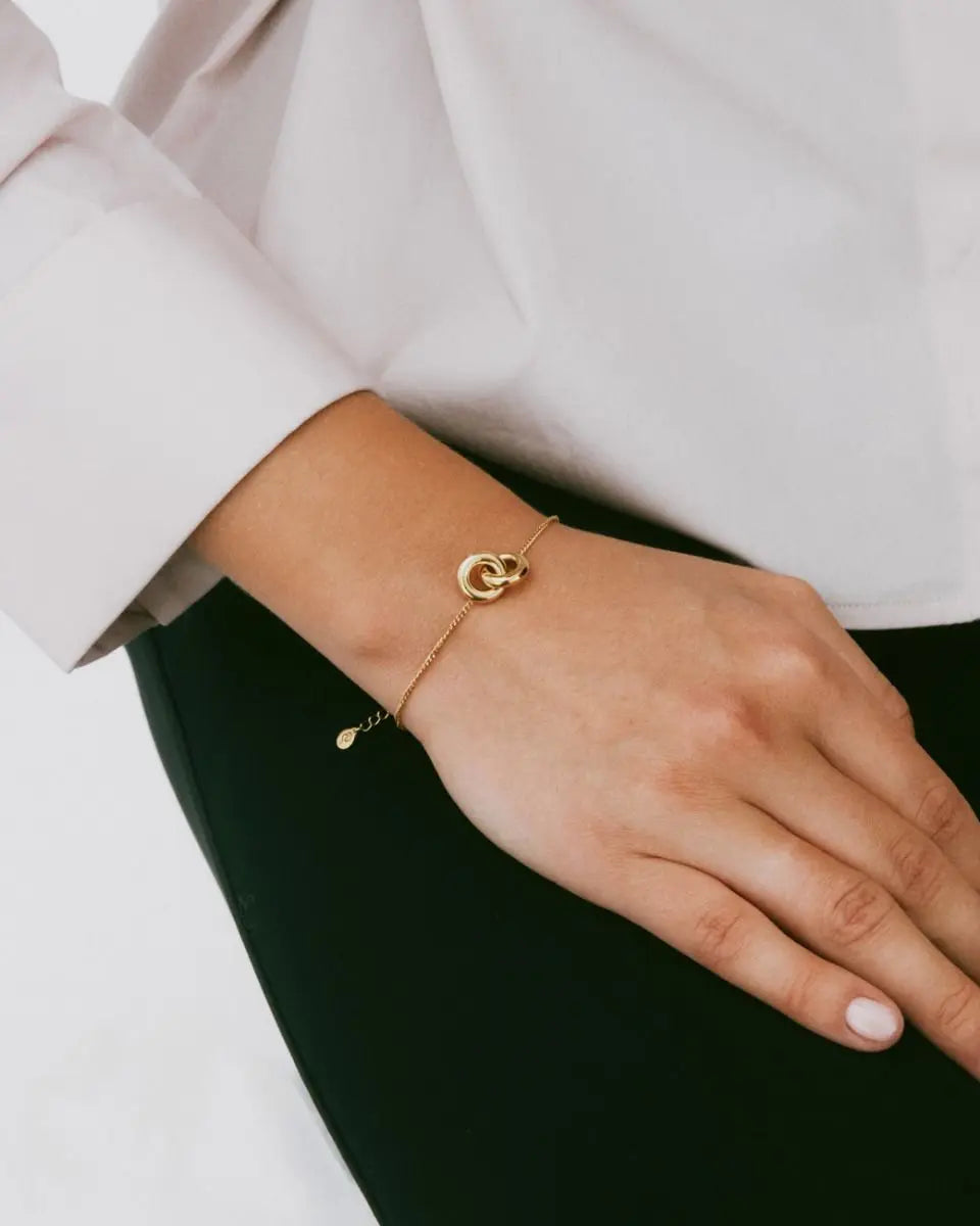 Chunky Eternal Bracelet Gold Edblad