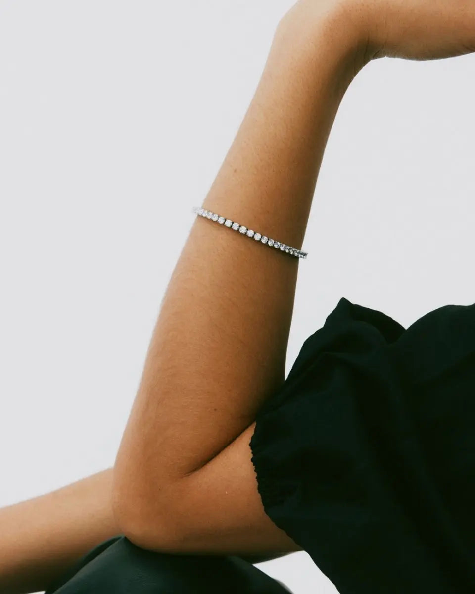 Tennis Bracelet Silver Edblad