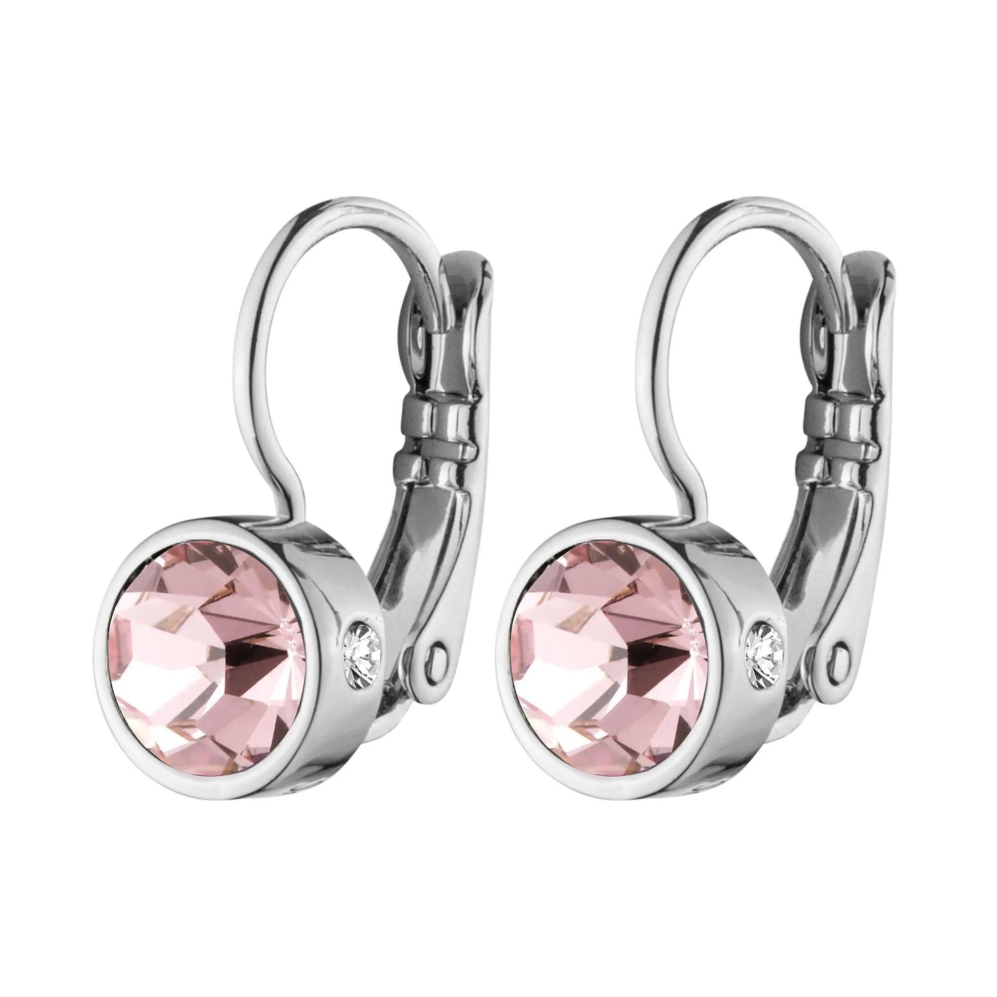 Madu Shiny Silver Earrings - Vintage Rose - Dyrberg/Kern NZ
