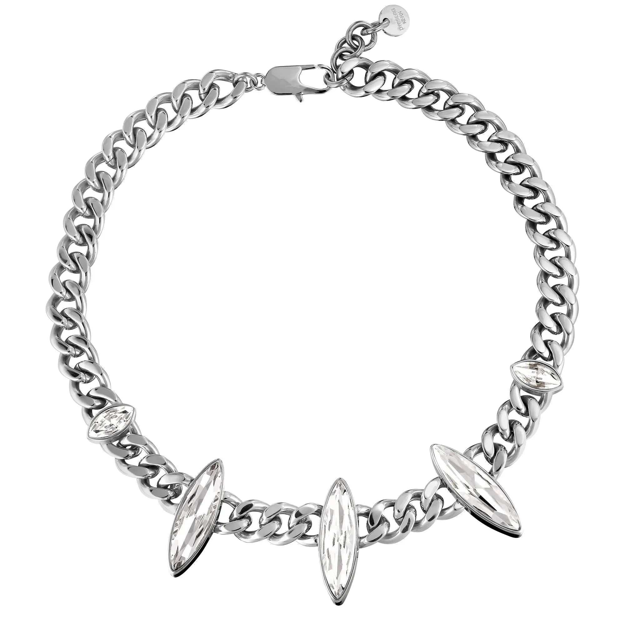 Opsica Shiny Silver Necklace - Dyrberg/Kern NZ
