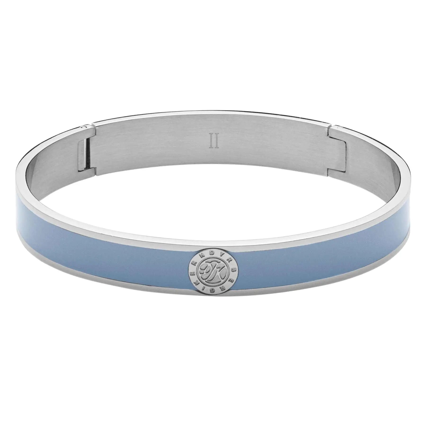 Pennika Shiny Silver Bracelet - Light Blue - Dyrberg/Kern NZ
