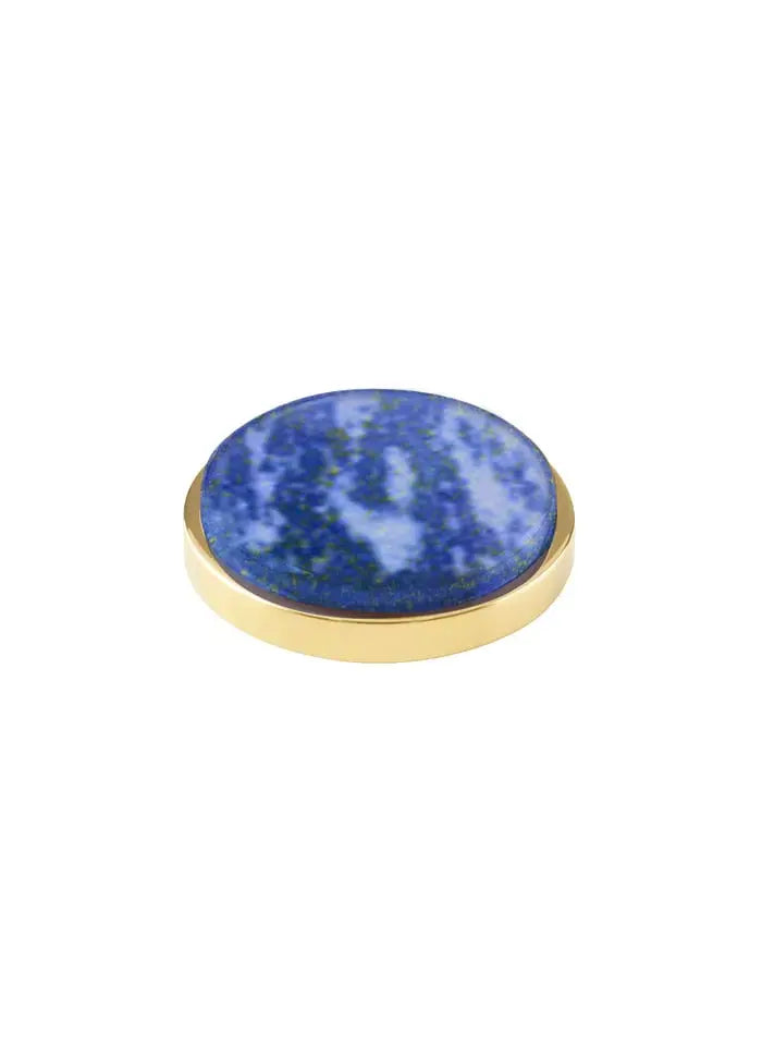 Pleasure Gold Interchangeable Ring Topper - Blue Dyrberg/Kern NZ