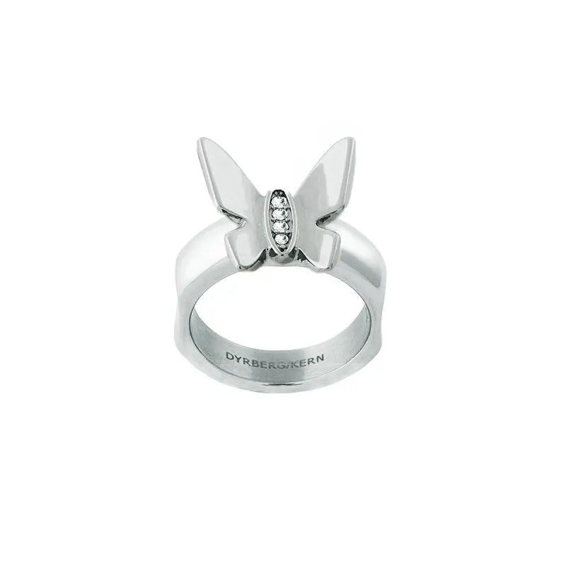 Freedom Shiny Silver Interchangeable Ring Topper - Dyrberg/Kern NZ