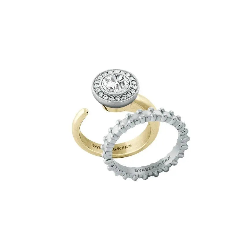 Grace Shiny Silver Interchangeable Ring Topper - Dyrberg/Kern NZ