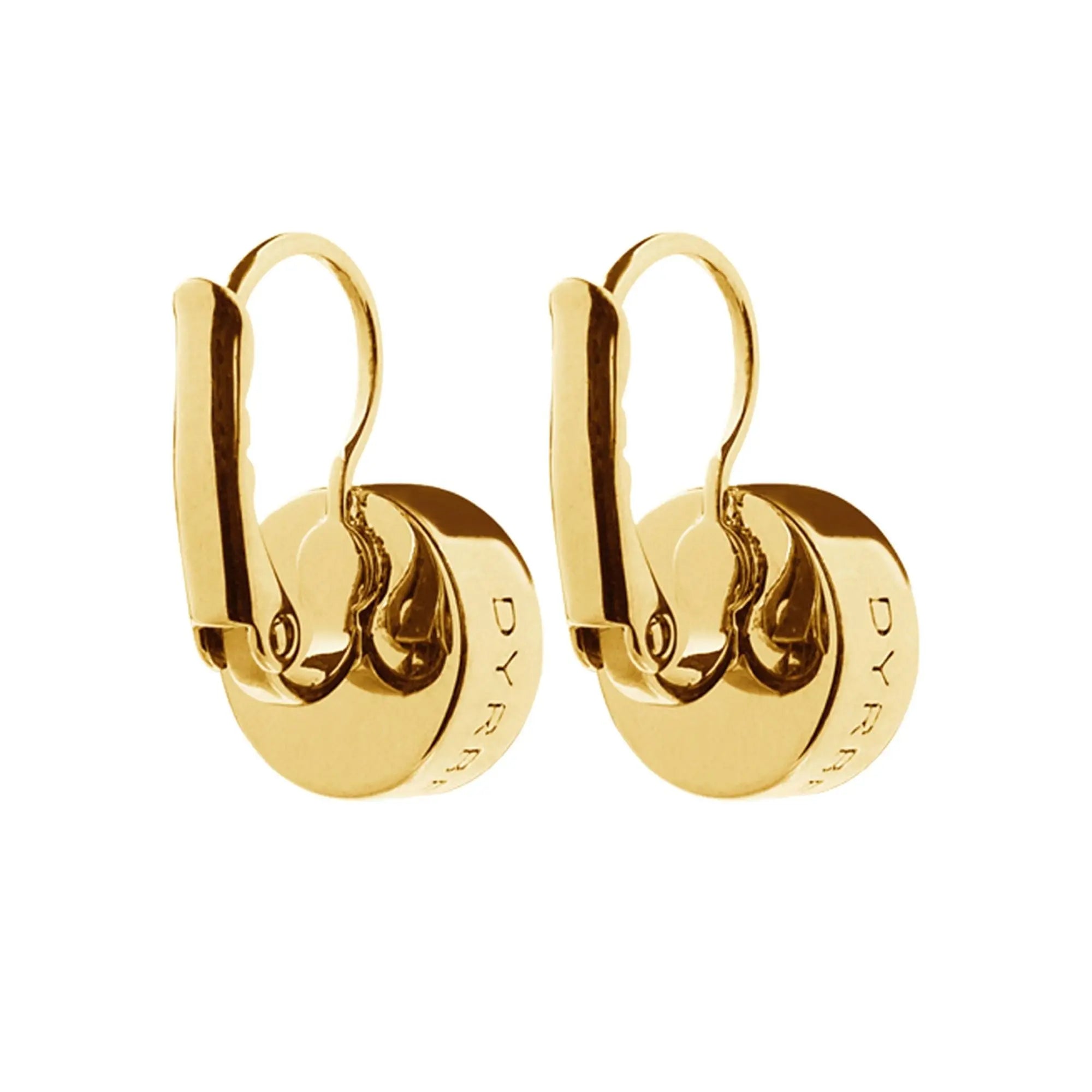 Louise Gold Earrings - Green - Dyrberg/Kern NZ