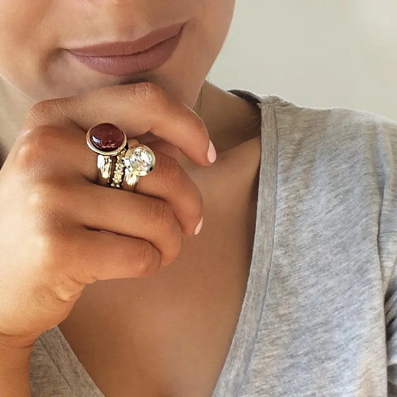 Ring 1 Shiny Gold Ring - Dyrberg/Kern NZ