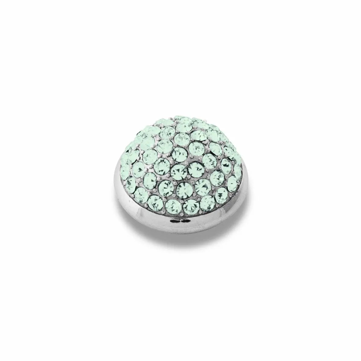 Unity Shiny Silver Interchangeable Ring Topper - Green - Dyrberg/Kern NZ