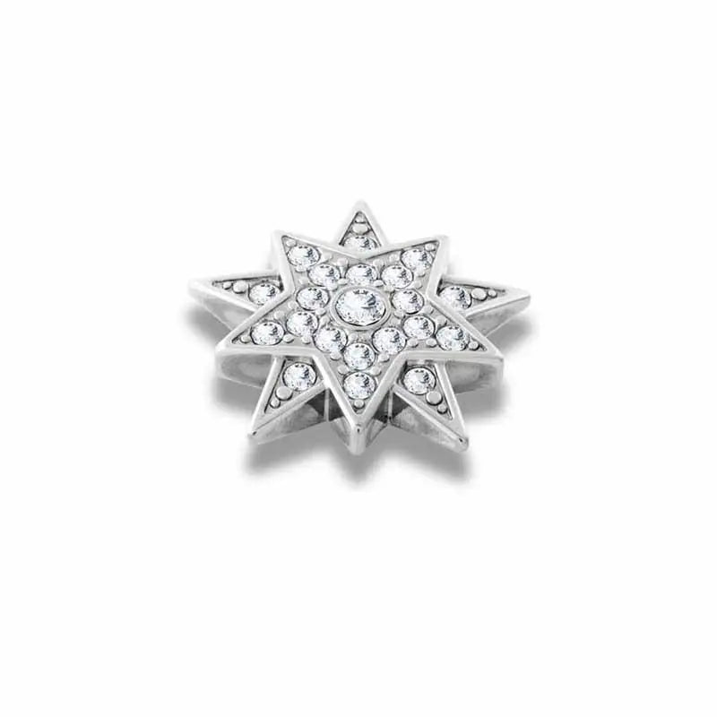 Wish Shiny Silver Interchangeable Ring Topper - Dyrberg/Kern NZ